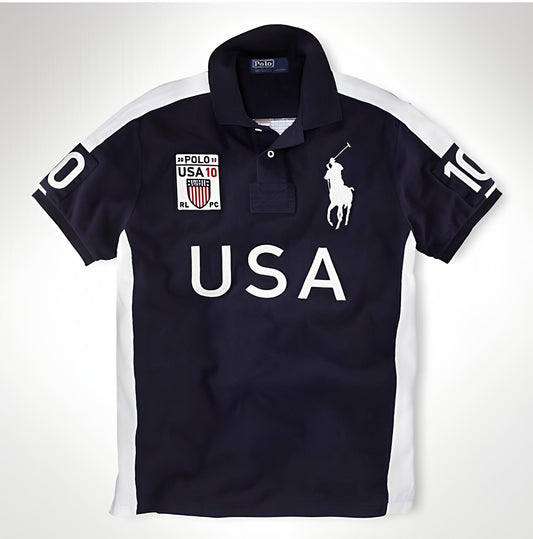 Polo Ralph Lauren "International Polo Team" Series - USA (Black Polo)
